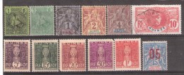 GUINEE FRANCAISE, Lot De 12 Timbres Neufs Et Obl Dont Type Groupe, Faidherbe, Taxe, B/TB - Other