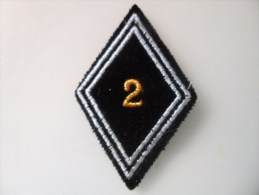 Losange Modele 45 De Bras Des Transmitions  2 Regiment Sous Officier - Patches