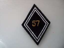 Losange Modele 45 De Bras Des Transmitions  57 Regiment Sous Officier - Patches