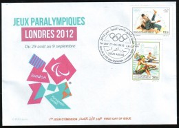 ALGERIE ALGERIA ALGERIEN - 2012 - JO Londres - Paralympic Games -Paralympiques- London -Jud-Aviron Rowing - Verano 2012: Londres