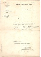 PARIS ECOLE  RUE CUJAS NOMMINATION  DUCHARD ELEVE MAITRE  1880 - Diplome Und Schulzeugnisse