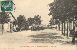 54 SAINT NICOLAS DU PORT - Baraquements Du 4è Bataillon - Saint Nicolas De Port