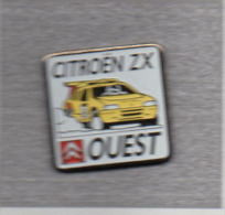 Pin´s  Automobile  Citroên  ZX  Ouest - Citroën