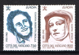 VATICANO - 1996 - NUOVI Sass.1042-3  Europa - Neufs