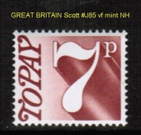 GREAT BRITAIN   Scott  # J 85**  VF MINT NH - Strafportzegels