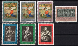 VATICANO - 1961-62 - NUOVI Sass.323-5, 342,345-7 - Nuevos