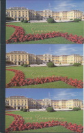 United Nations 1998. The Palace And Gardens Of Schönbrunn, Set Of 3 Prestige Booklets (NT, G, V), MNH (**) - Gezamelijke Uitgaven New York/Genève/Wenen