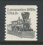 USA 1982 Scott # 1897A. Transportation Issue: Locomotive1870s, MNH (**) - Coils & Coil Singles