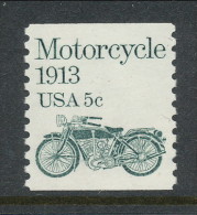 USA 1983 Scott # 1899. Transportation Issue: Motorcycle 1913, MNH (**), - Coils & Coil Singles