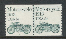 USA 1983 Scott # 1899. Transportation Issue: Motorcycle 1913, MNH (**), See Description!! - Rollenmarken (Plattennummern)