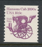 USA 1982 Scott # 1904. Transportation Issue: Hansom Cab 1890s, MNH (**). - Coils & Coil Singles