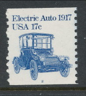 USA 1981 Scott # 1906. Transportation Issue: Electric Auto 1917s, MNH (**). Tagget  P#2 - Coils (Plate Numbers)