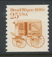 USA 1986 Scott # 2136. Transportation Issue: Bread Wagon 1880s. MNH (**). - Coils & Coil Singles