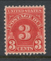 USA 1931 Scott # J81.  Postage Due Stamp, Perf. 11.0 X 10.5,  MNH (**) - Portomarken