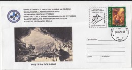 BOLII CAVE, BATS, CONCERT IN CAVE, SPECIAL COVER, 2010, ROMANIA - Briefe U. Dokumente