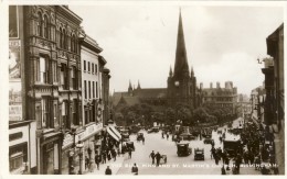 BIRMINGHAM. The Bull Ring And St. Martin´s Church - 2 Scans - Birmingham