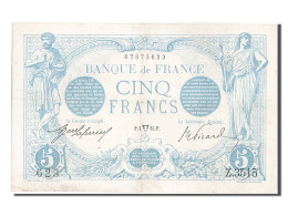 Billet, France, 5 Francs, 5 F 1912-1917 ''Bleu'', 1914, 1914-04-01, TTB+ - 5 F 1912-1917 ''Bleu''