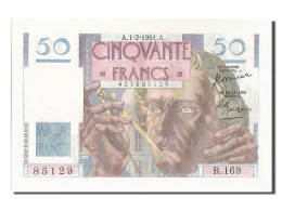 Billet, France, 50 Francs, 50 F 1946-1951 ''Le Verrier'', 1951, 1951-02-01, SPL - 50 F 1946-1951 ''Le Verrier''