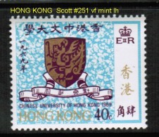 HONG KONG   Scott  # 251*  VF MINT LH - Ungebraucht