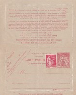 A27 - Entier Postal De France -  Carte Pneumatique - Télégraphe Neuf  - 1F50 Rouge - Pneumatiques