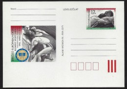 HUNGARY - 1996.Postal Stationery - Wrestling European Championships,Budapest Cat.No:1503. MNH! - Entiers Postaux