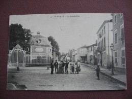 CPA 52 EURVILLE BIENVILLE La Grande Rue 1906  BELLE ANIMATION Canton CHEVILLON - Other & Unclassified