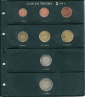 Set Euro En Pruebas España 1998  - Spain Proof Euro Coins - Prove Private