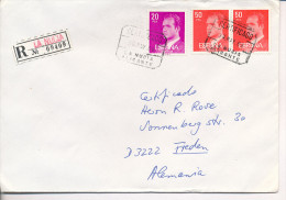 Gelaufener Einschreibebrief (R-letter) Von Spanien Nach Deutschland, 1986 - *) - Used Stamps