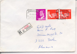 Gelaufener Einschreibebrief (R-letter) Von Spanien Nach Deutschland, 1986 - *) - Gebraucht