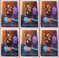 2011.11.17 - All 6 Versions - 100th Anniversary Of The Nobel Prize For Maria Sklodowska - Curie - MNH 6v - Ongebruikt