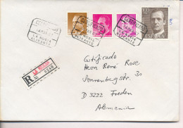 Gelaufener Einschreibebrief (R-letter) Von Spanien Nach Deutschland, 1987 - *) - Used Stamps
