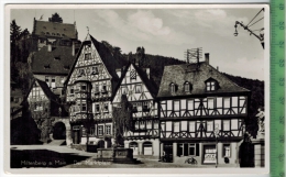 Miltenberg A. Main, Der Marktplatz, Verlag: Karl G. Peters, Darmstadt, POSTKARTE, Erhaltung: I-II, Unbenutzt - Miltenberg A. Main