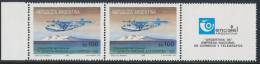 ARGENTINA ANTARTIDA 1985 PBY ´CATALIANA´ The 1st Aeronaval  Courier To Antarctica, PAIR** - Polar Flights