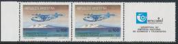 ARGENTINA ANTARTIDA 1985 PBY ´CATALIANA´ The 1st Aeronaval  Courier To Antarctica, PAIR** - Poolvluchten