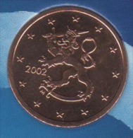 Finland - Finlandia - 2002 - 5c Euro - FDC - Da Rotolino/from Roll - Finlandia