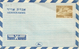 Israel Mint Aerogramme - Luftpost