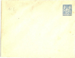 LBL5 - FRANCE EP ENVELOPPE SAGE 15c PAPIER GRIS 147x112mm NEUVE  DEFAUTS - Buste Postali E Su Commissione Privata TSC (ante 1995)