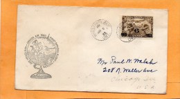 Kenora To Whitefish Bay Canada 1935 Air Mail Cover Mailed - Primi Voli