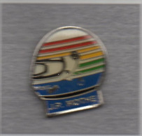 Pin´s  Sport  Automobile, Rallye, Casque  Du  Pilote  J.P. MOTHE - Rally