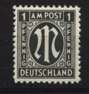Am-Post,Nr.16Bz,Abklatsch Xx (5880) - Neufs