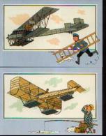 TINTIN - Collection « VOIR ET SAVOIR : Aviation Des Origines à 1914 » INcomplète (8/10 Séries) - Chromos