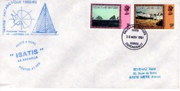 Enveloppe 30.11.1981 - Programmes ICEBERG (BV) - Spedizioni Antartiche