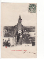 Carte 1905 VILLENEUVE DE MARSAN / L'EGLISE Et Rue - Villeneuve De Marsan