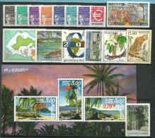 Année 1999.  16 T-p  + 1 BF  Neufs **  (inclus PA)   Côte 56.00 € - Unused Stamps