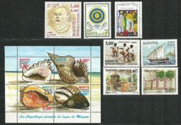 Année 2000.  7 T-p  + 1 BF Neufs **  (inclus PA)   Côte 26.00 € - Unused Stamps