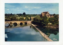 CP , 72 , BEAUMONT-sur-SARTHE , Barrage Et Pont Sur La Sarthe - Beaumont Sur Sarthe