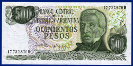 BILLET ARGENTINE BANCO CENTRAL DE LA REPUBLICA ARGENTINA 500 PESOS N° 17.732.870 D NEUF CERRO DE LA GLORIA MENDOZA - Argentinië