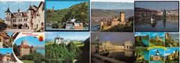 8  CPM D´ ALLEMAGNE - Vues Diverses CHATEAUX - Colecciones Y Lotes