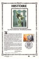 17,593 Bel Sonstamp Sony Stamps PTT Soie 593  2485    Europe Marché CS - Carte Souvenir FDC 1992-10-24 Markt  Tirage Opl - Cartoline Commemorative - Emissioni Congiunte [HK]