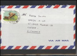 TRINIDAD & TOBAGO Brief Postal History Envelope Air Mail TT 002 Architecture - Trinidad Y Tobago (1962-...)